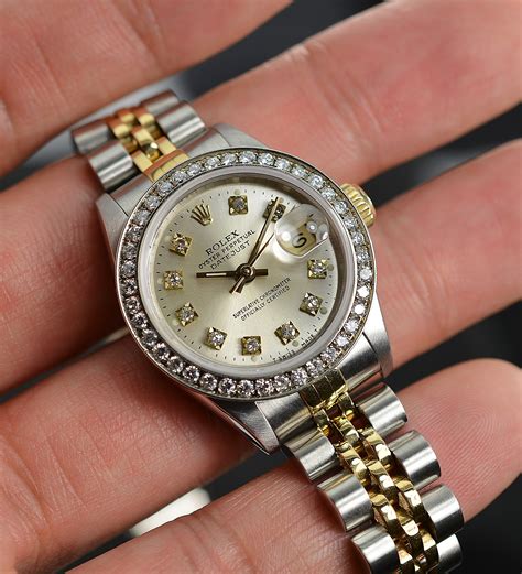 rolex datejust 6917|Rolex 69173 diamond bezel.